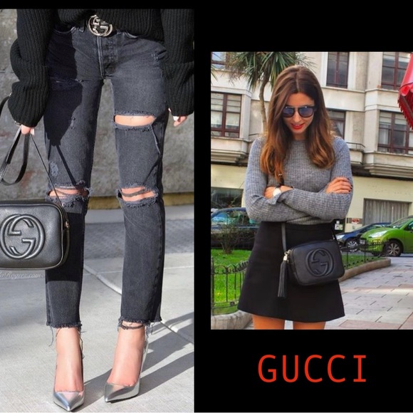 Gucci Handbags - GUCCI SOHO Black Disco Crossbody Bag - Authenticity Certified🌟EUC